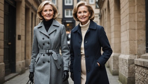 Les manteaux élégants pour femmes âgées : style et confort